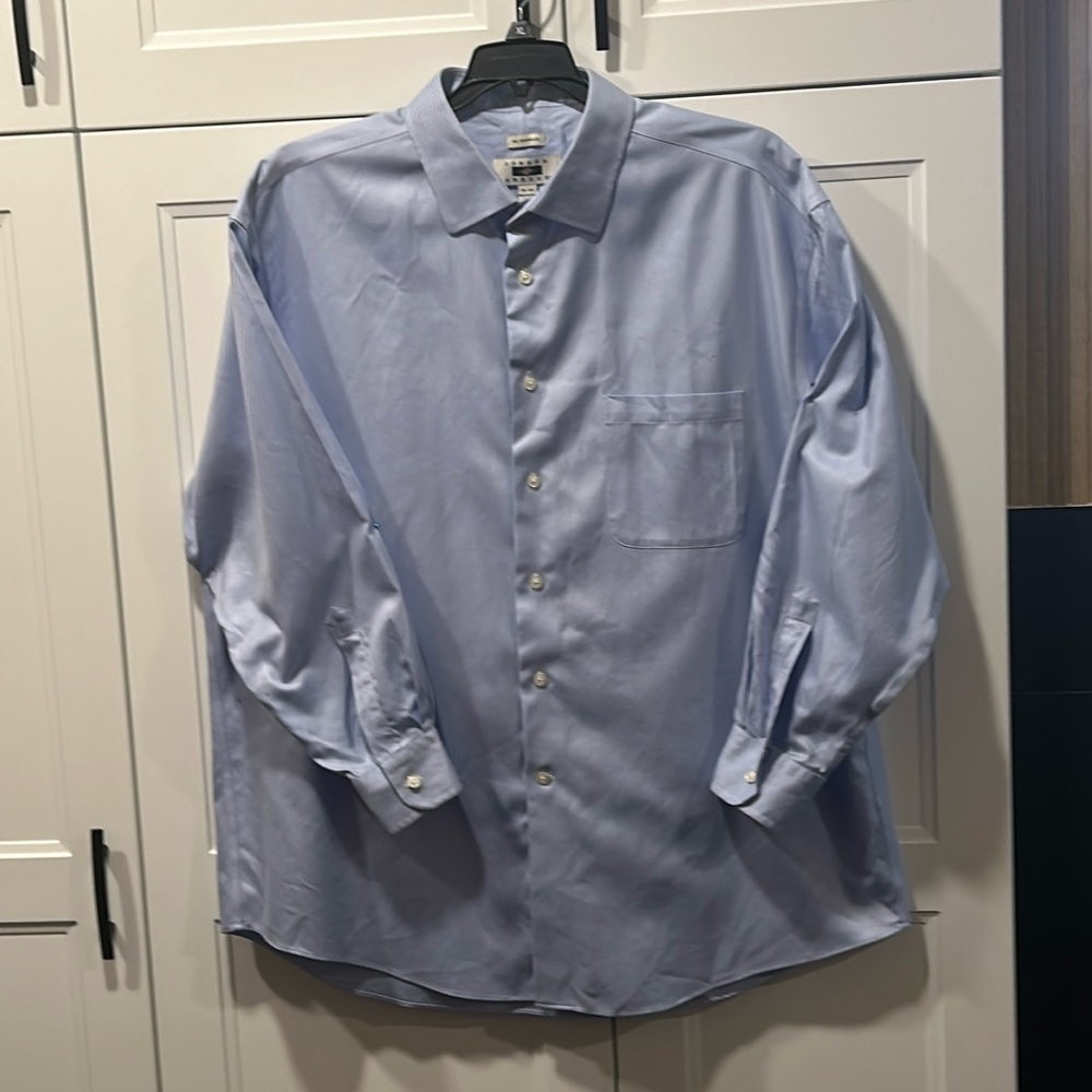 Men’s Joseph Abboud Dress Shirt Blue 18-33
